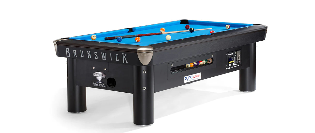 Brunswick Gold Crown Coin 7' Pool Table, HOME EDITION