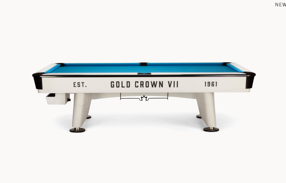 Brunswick Gold Crown VII 9' Pool Table