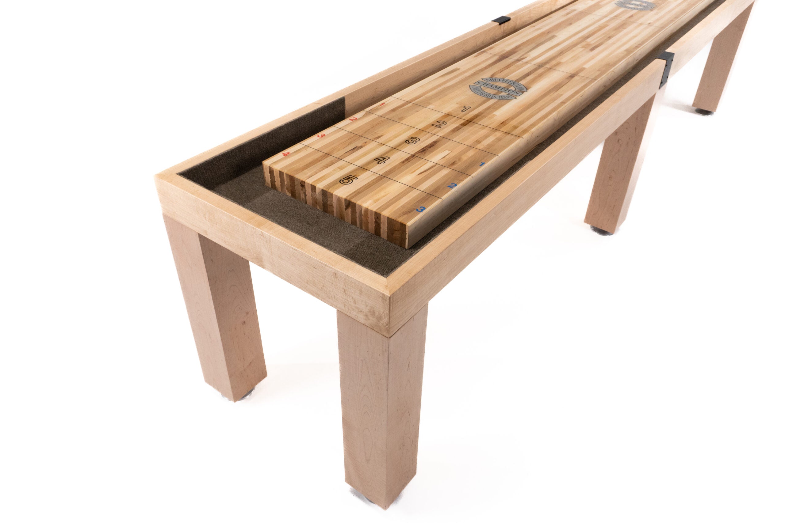 Champion Richland Maple Shuffleboard Table