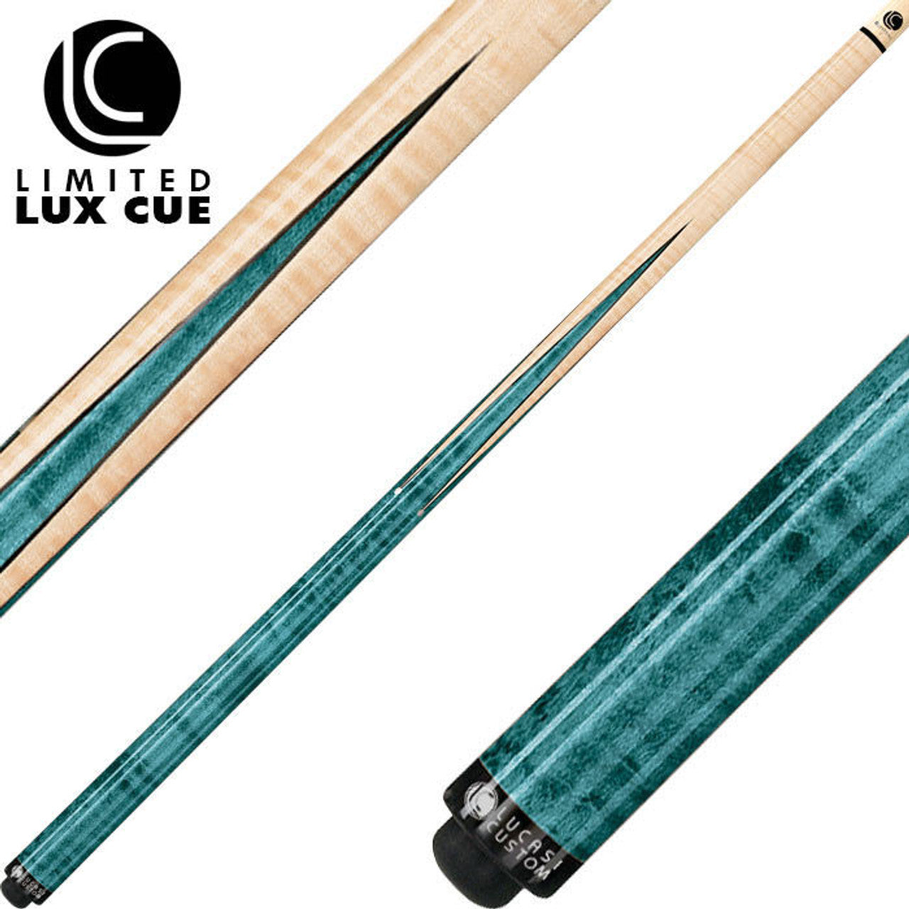 Lucasi Customs LZ2000SPT - SNEAKY PETE, TEAL/NATURAL