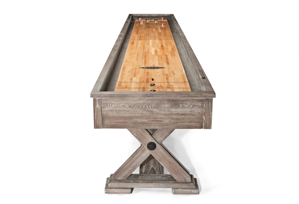 Brunswick Brixton Shuffleboard, Driftwood Finish