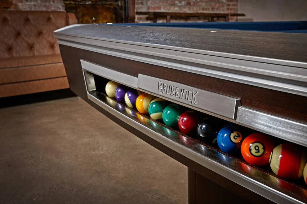 Brunswick Gold Crown VI Pool Table, 9'