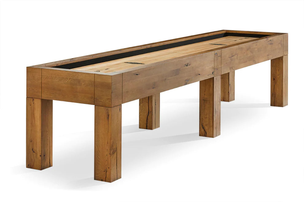 Brunswick Parsons Shuffleboard Table, Natural Dry Oak Finish