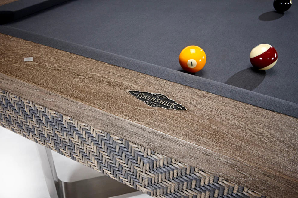 Brunswick Bali 8', Indoor/Outdoor Grey Teak