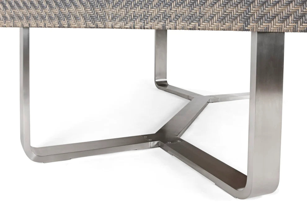 Brunswick Bali 8', Indoor/Outdoor Grey Teak