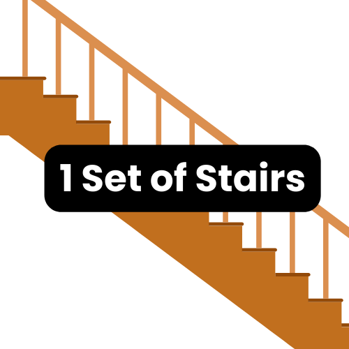 Extra Stairs (Up to 12 total treads)