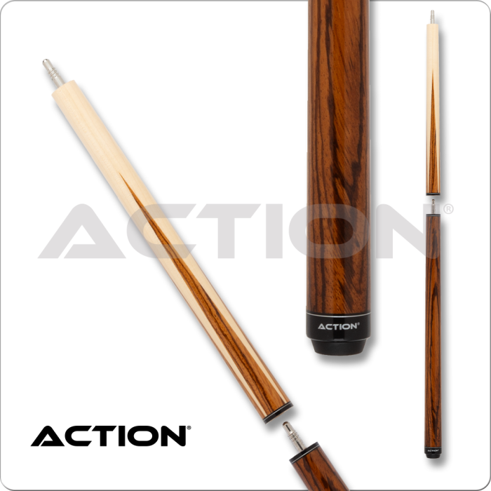 Action ACTBJZ Break Jump Cue - Zebrawood