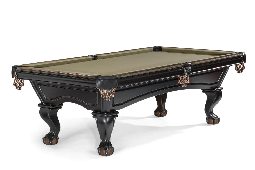 Brunswick Glenwood Pool Table, Ball and Claw Leg